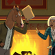 Illustration for article titled A blast from the past blows up whatever's left of BoJack Horseman's peace of mind